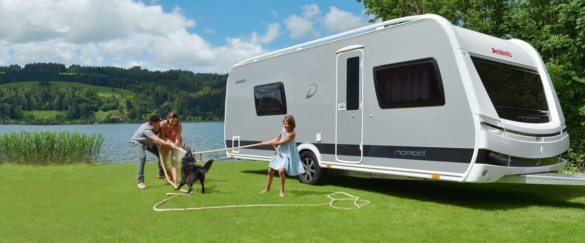 Campervan road trip adventure